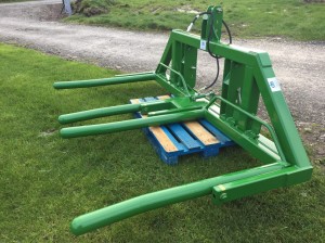 Double bale lifter JD green   